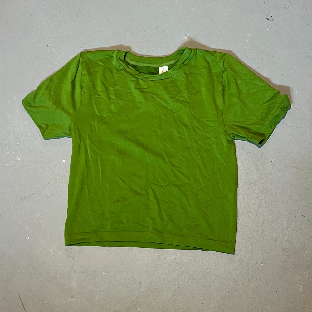 Athletic Vibrant Green T-Shirt